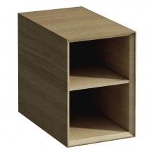 Laufen H4091011502501 - Open shelf element, lacquered surface veneer with solid wood edges