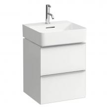 Laufen H4101021601001 - Vanity Only, with 2 drawers, matching small washbasin 815281