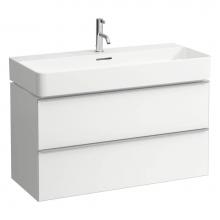 Laufen H4102021601011 - Vanity Only, with 2 drawers, matching washbasin 810287