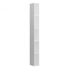 Laufen H4109051601001 - Tall Cabinet ''slim'' with open front, 4 shelves