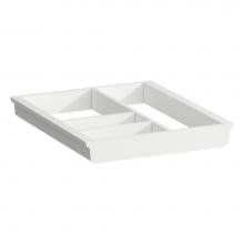 Laufen H4954071606311 - Organizer ''big'', for drawer element and trolley, painted matte white