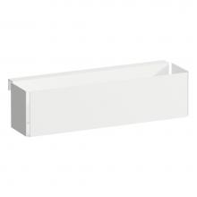 Laufen H4954110301701 - Hanging box for internal drawer shelf, powder-coated matte white, matching 425401