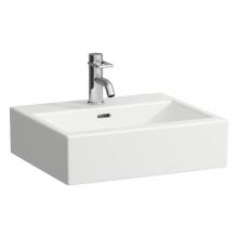 Laufen H8114310001091 - Bowl washbasin, with tap bank