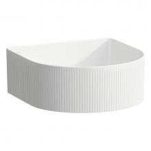 Laufen H8123410001121 - Washbasin Bowl with texture, Counter Mounted