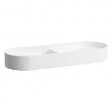 Laufen H8123480001121 - Double Washbasin Bowl, Counter Mounted