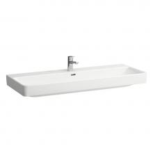 Laufen H814965000104U - Washbasin, also usable as double washbasin, wall mounted