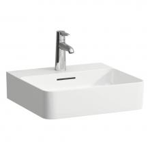Laufen H815281000109U - Small Washbasin, wall mounted