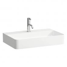 Laufen H816284000109U - Countertop Washbasin, wall mounted