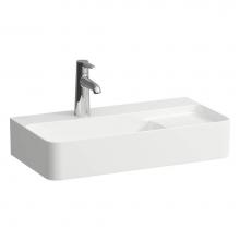 Laufen H817285000104U - Countertop Washbasin, wall mounted