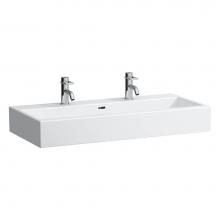 Laufen H818438000107U - Countertop Washbasin, wall mounted