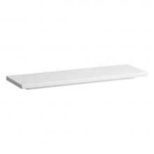 Laufen H8704340000001 - Shelf, made from sanitary ceramic, wall-hung, cutable to 25 1/2''