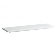 Laufen H8704350000001 - Shelf, made from sanitary ceramic, wall-hung, cutable to 25 1/2''