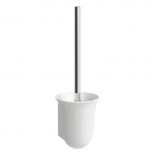 Laufen H8738520000001 - Ceramic toilet brush holder, incl. toilet brush
