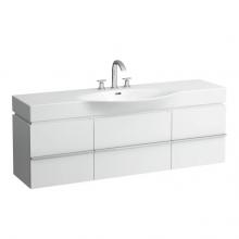 Laufen H4013520754631 - Vanity unit 1500 with 2 drawers and 2 doors and space saving siphon for wb 8.1470.6 / 1370.6