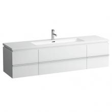 Laufen H8164380001361 - Living Square Countertop washbasin (1800x480mm)