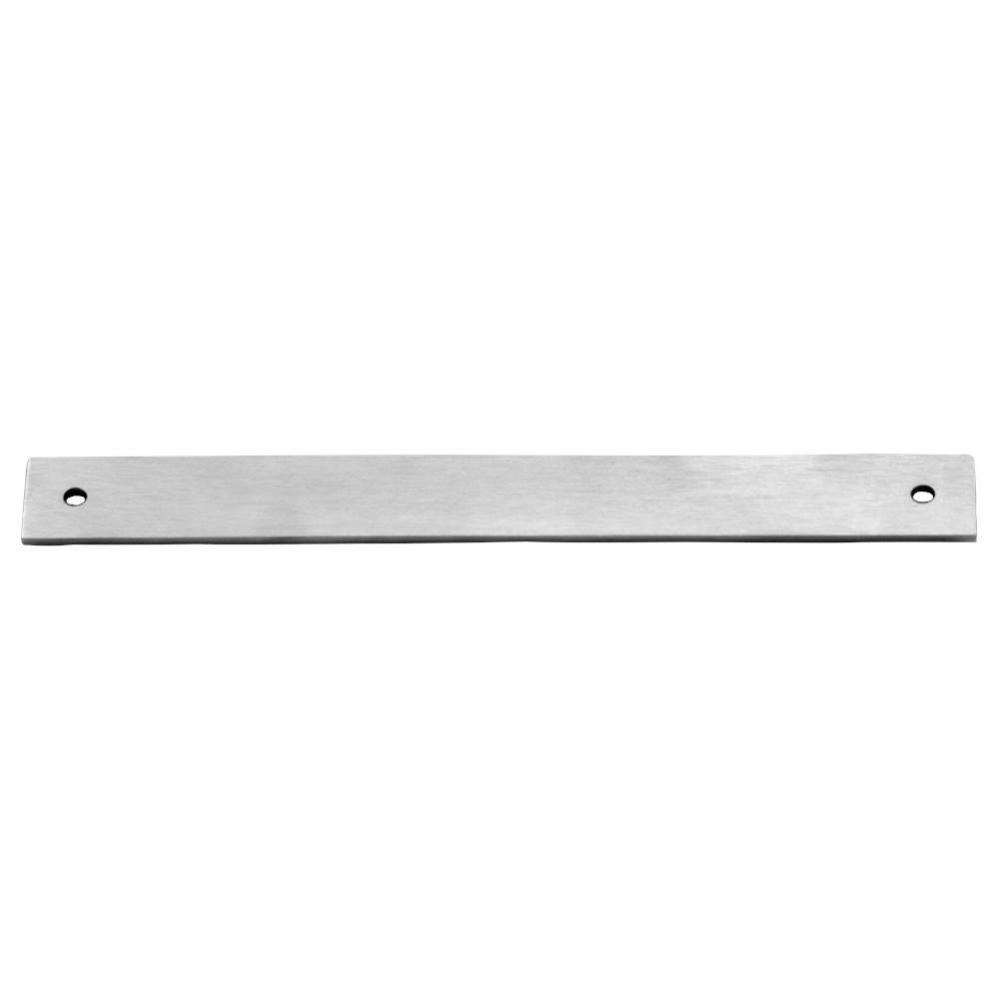 Backplate for Cabinet Pull, Satin Stainless Steel