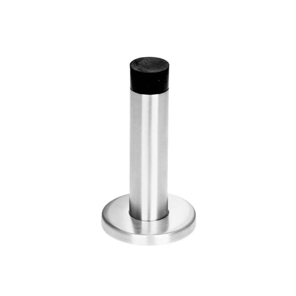 Wall Door Stop, Satin Stainless Steel