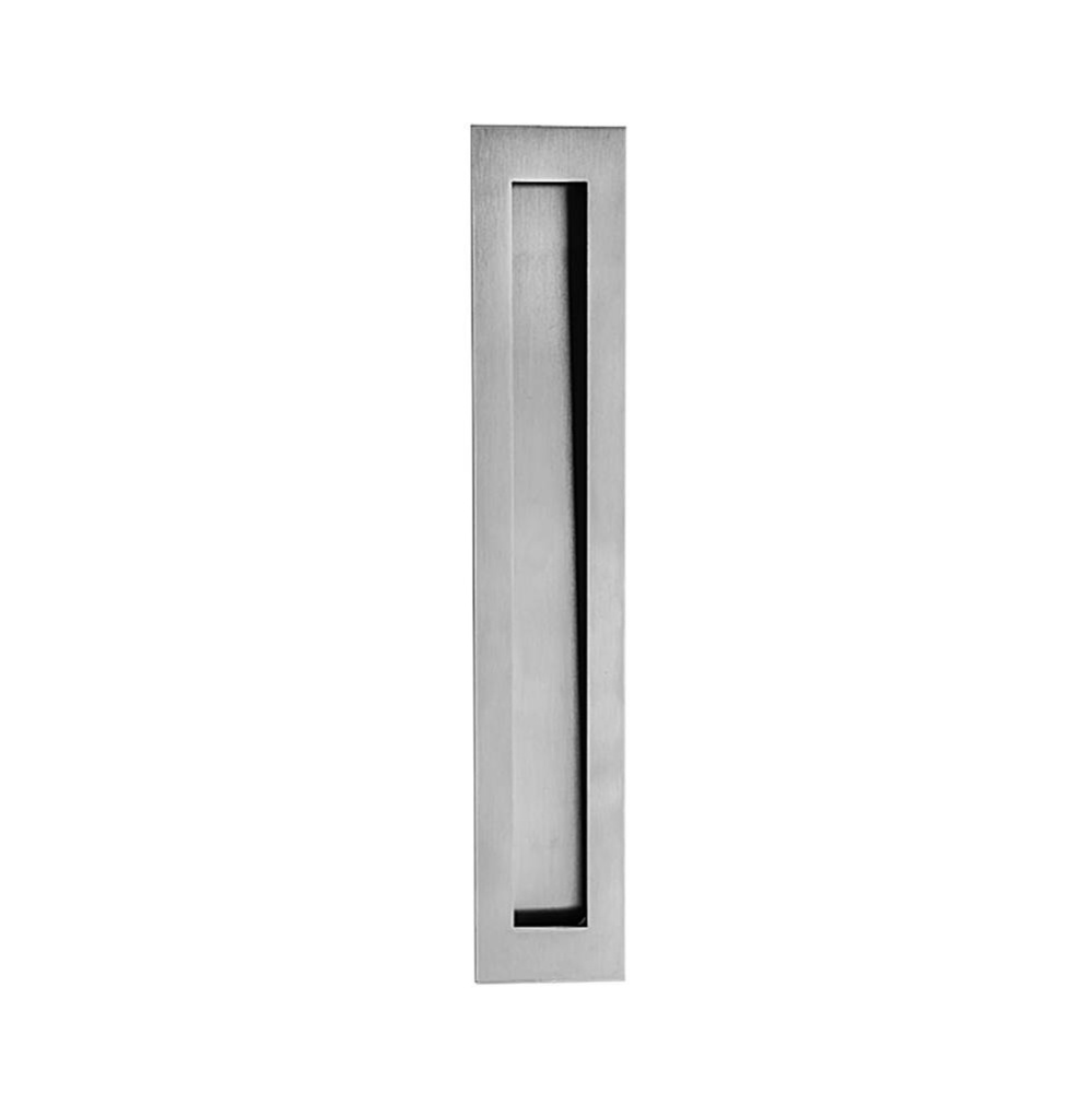 Square Flush Pull, Satin Stainless Steel