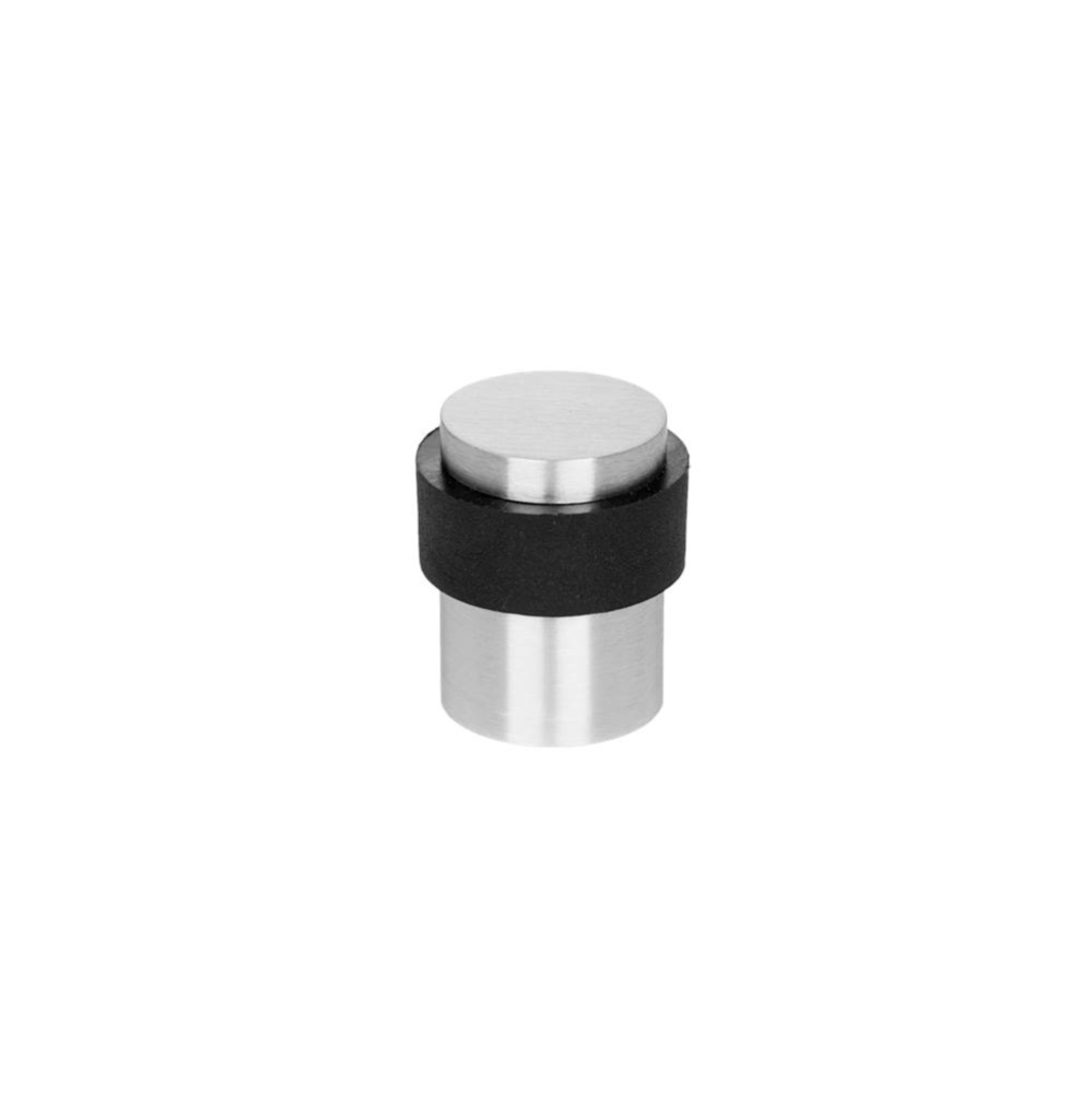 Floor Door Stop, Satin Stainless Steel