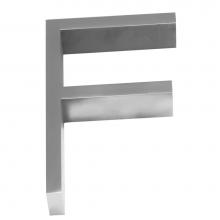 Linnea ALP5-F-SSS - Alphabet , Satin Stainless Steel