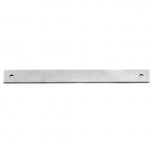 Linnea BP142-C-SSS - Backplate for Cabinet Pull, Satin Stainless Steel