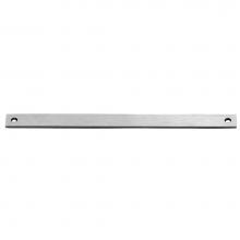 Linnea BP144-E-SSS - Backplate for Cabinet Pull, Satin Stainless Steel
