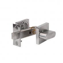 Linnea TPER-ADAS-SSS - ADA Turn Piece Emergency Release Square Rose, Satin Stainless Steel