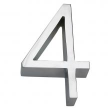 Linnea NUM5-4-SSS - NUM5-4-SSS Door Hardware House Numbers