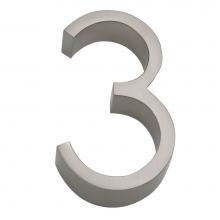 Linnea NUM5-3-SSS - NUM5-3-SSS Door Hardware House Numbers