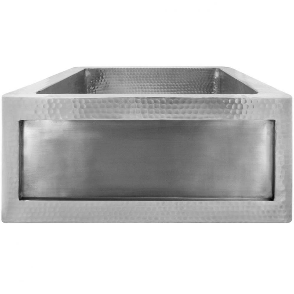Hammered Inset Apron Front Hammered Bar Sink - (Price Does Not Inlcude Inset Panel)