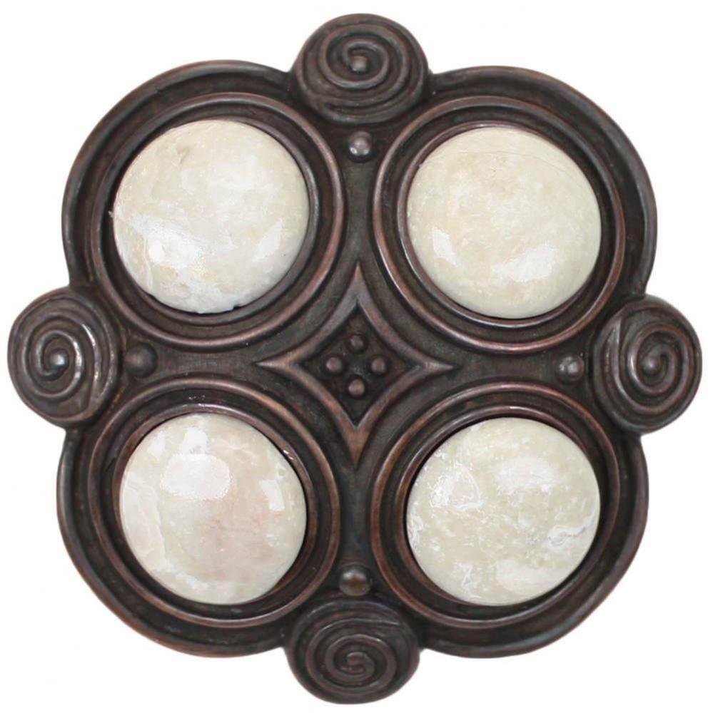 Quad with Onyx Drain - Dark Bronze