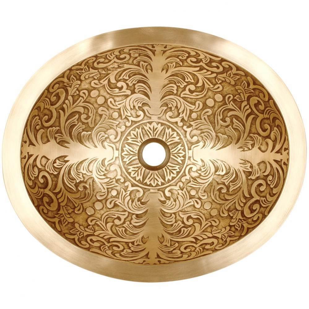 Oval Brocade