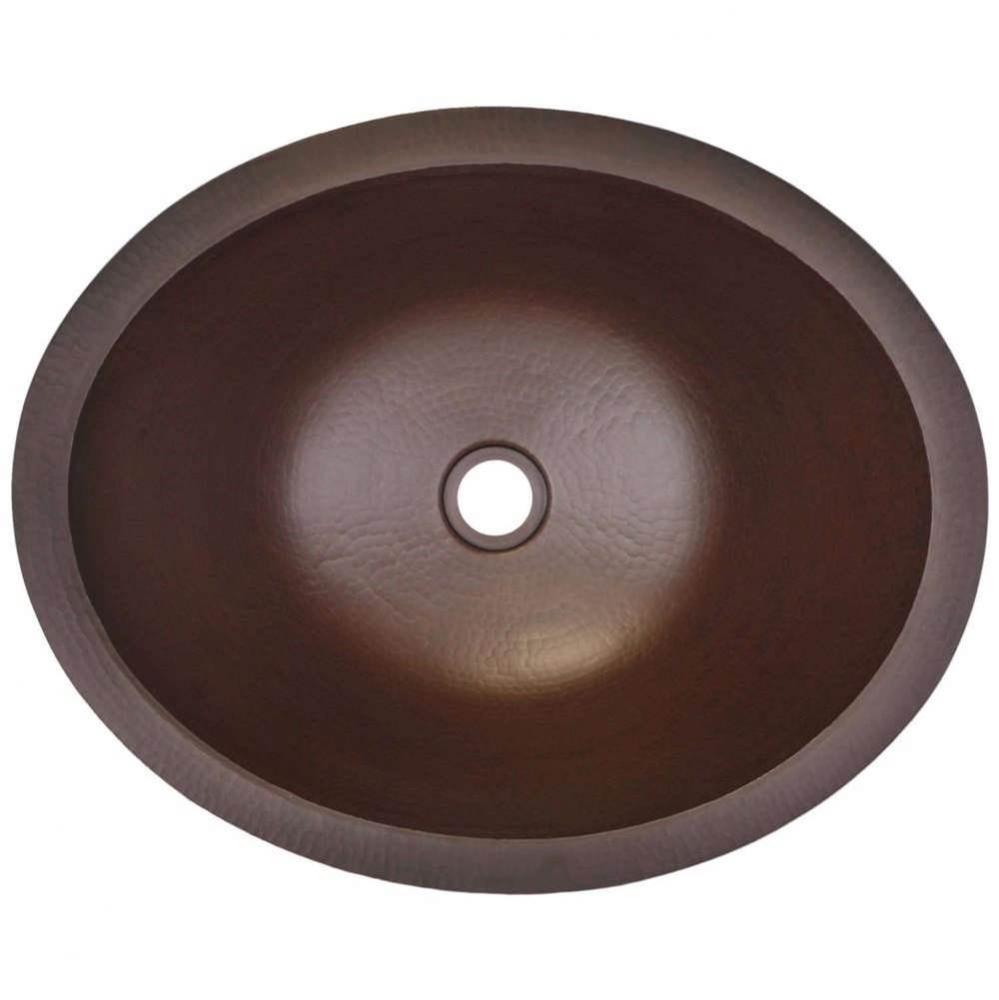 Hammered Small Oval