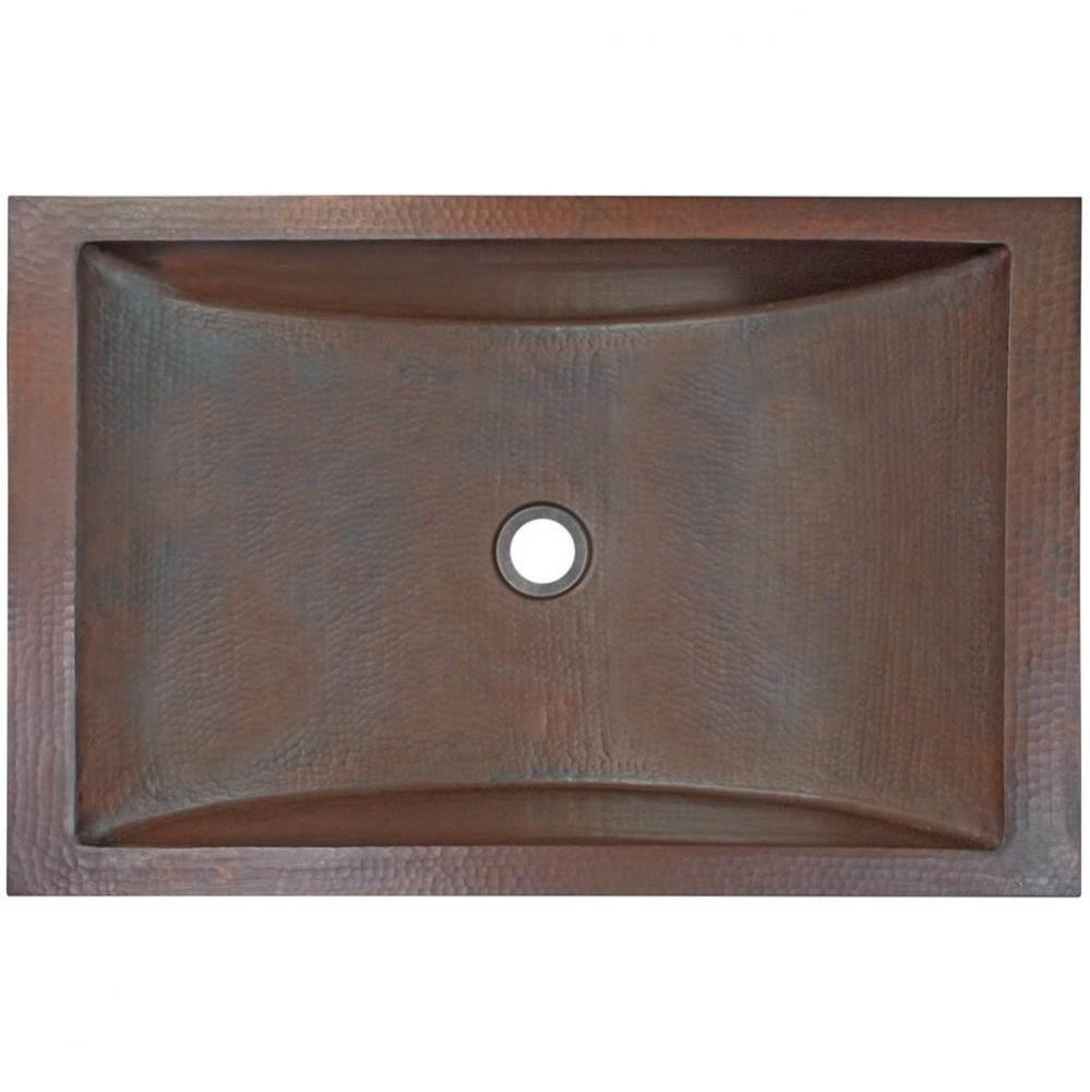 Hammered Rectangular Crescent