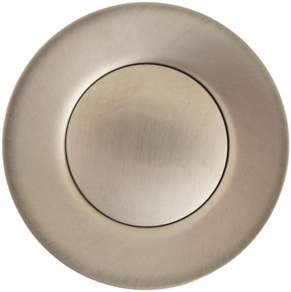 Pop-Up - Satin Nickel with horizontal pull rod