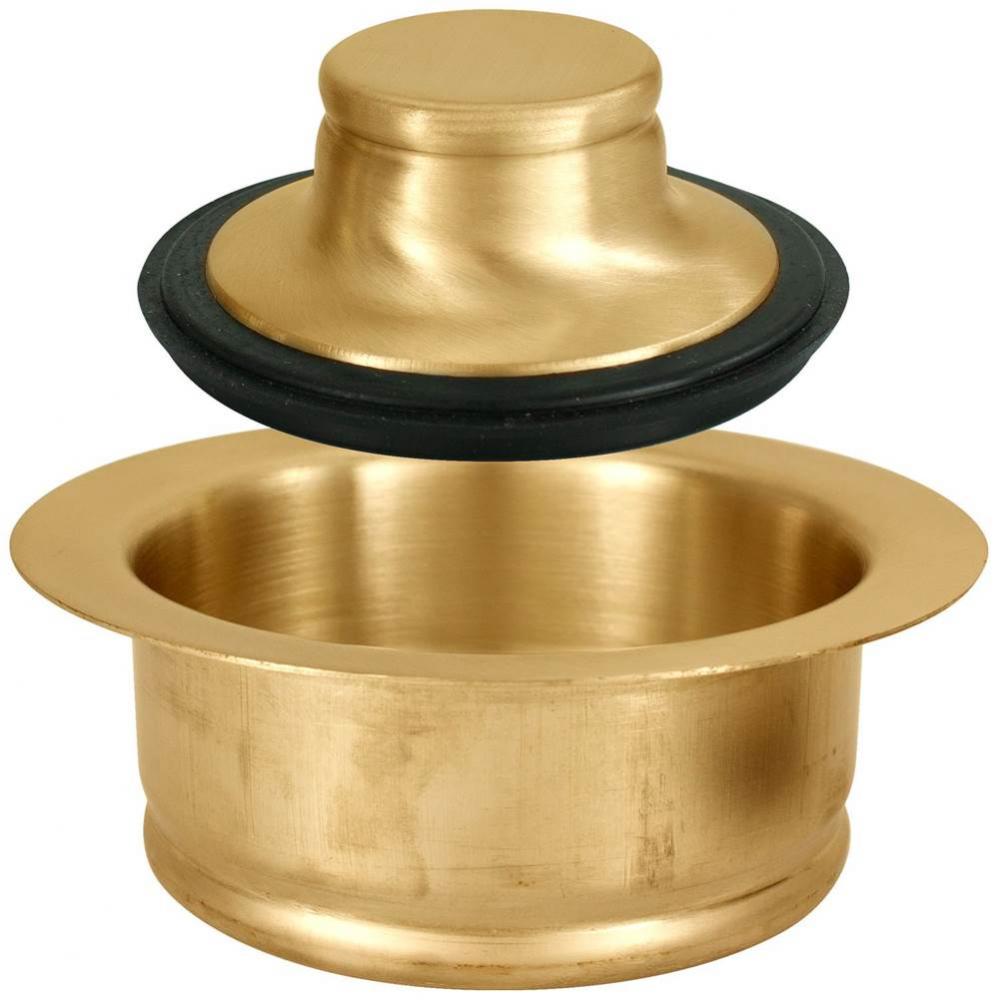 Disposal Flange Kit - Satin Unlacquered Brass