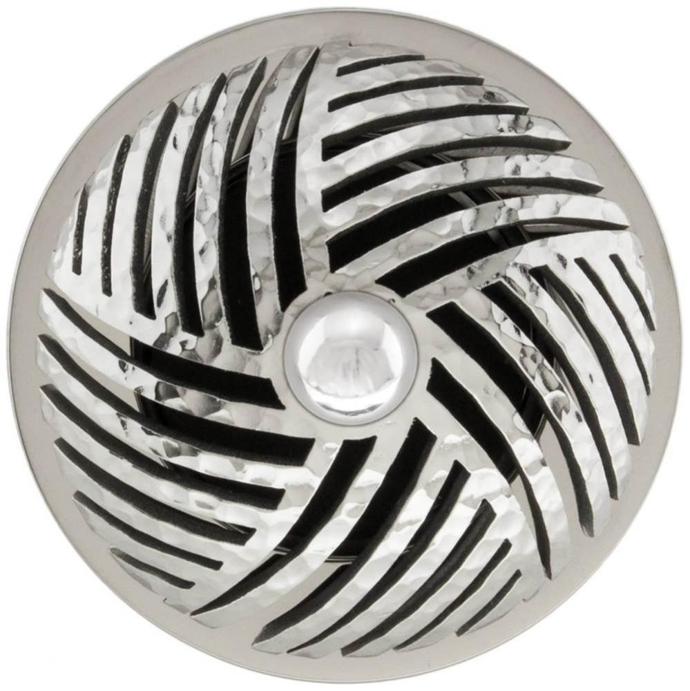 Herringbone Grid Strainer - Sphere Screw, No Overflow