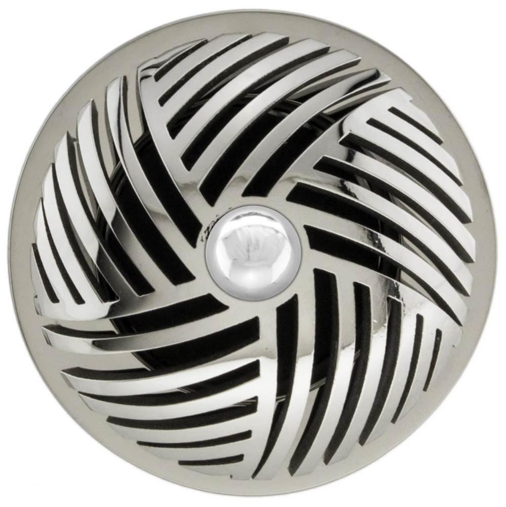 Herringbone Grid Strainer - Sphere screw, No Overflow