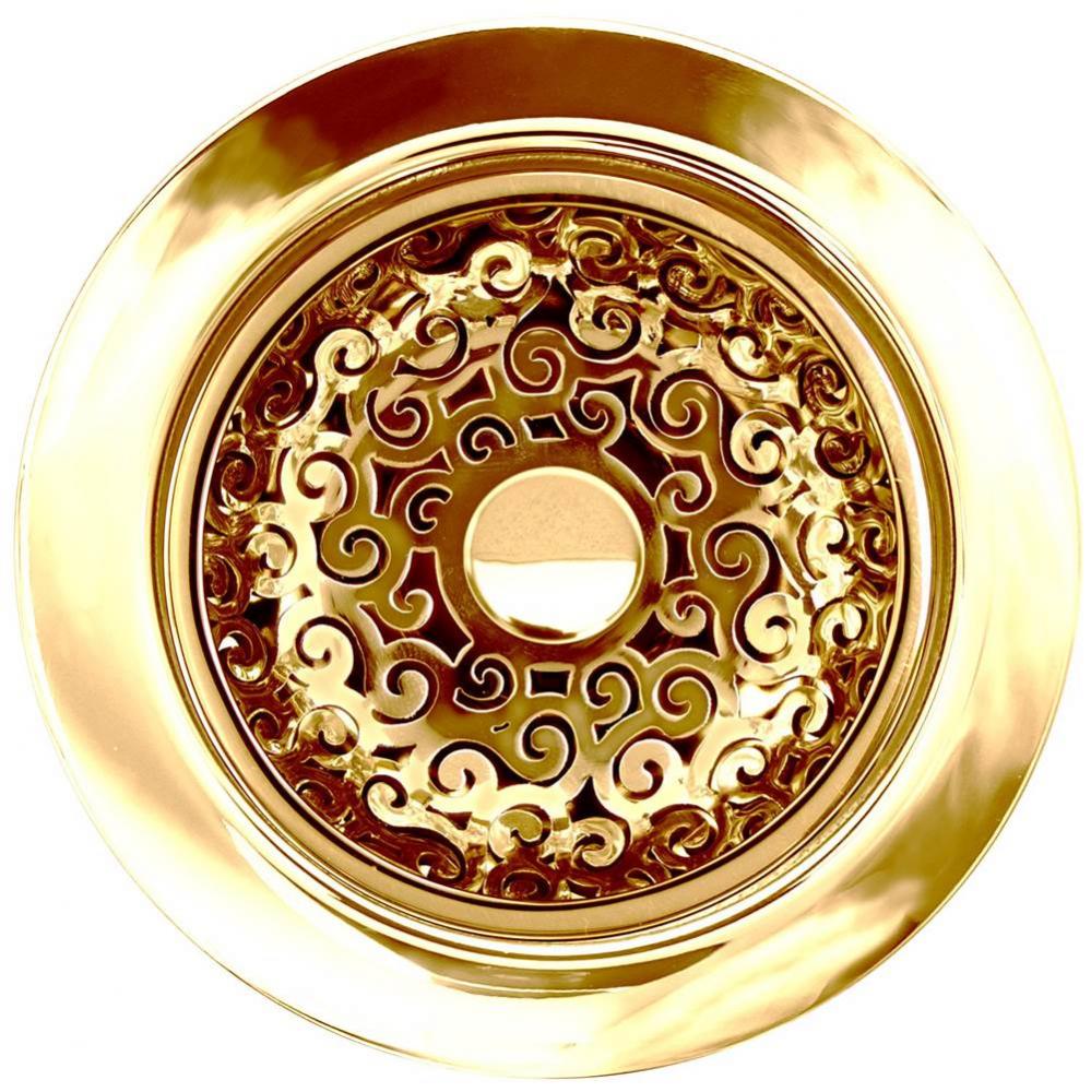 Swirl Disposal Flange with Stopper
