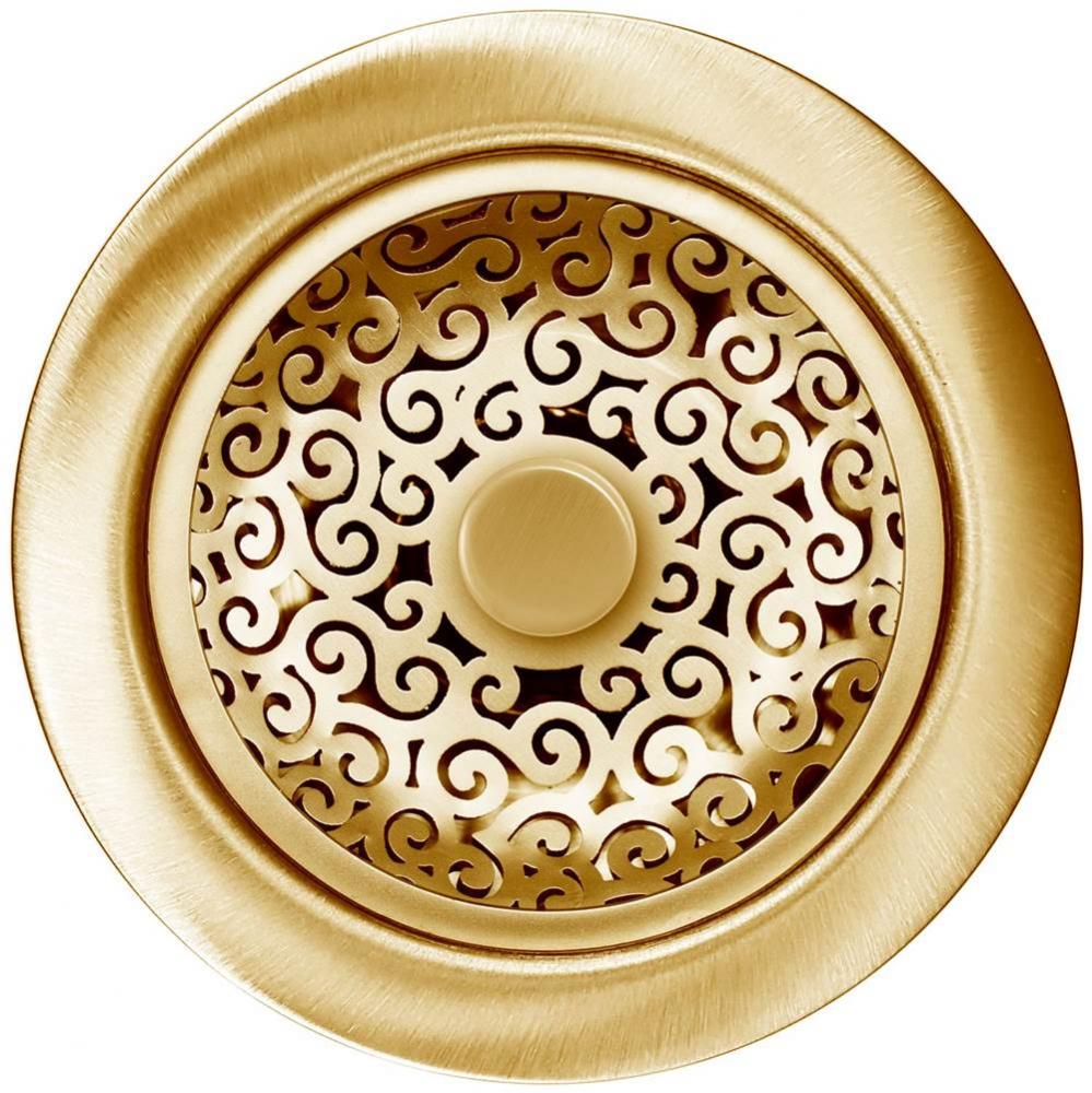 Swirl Disposal Flange with Stopper