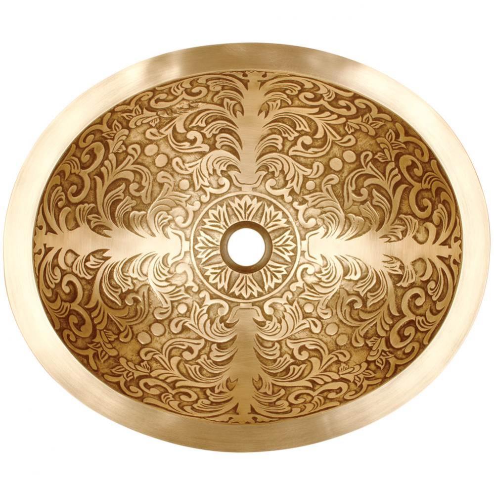 Oval Brocade