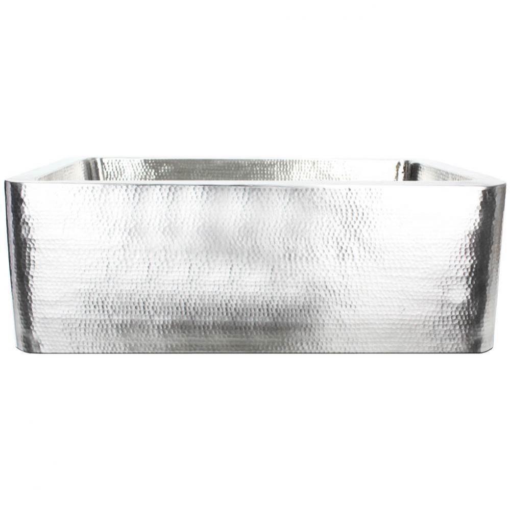 Hammered Farm House Kitchen - Single Bowl 30''