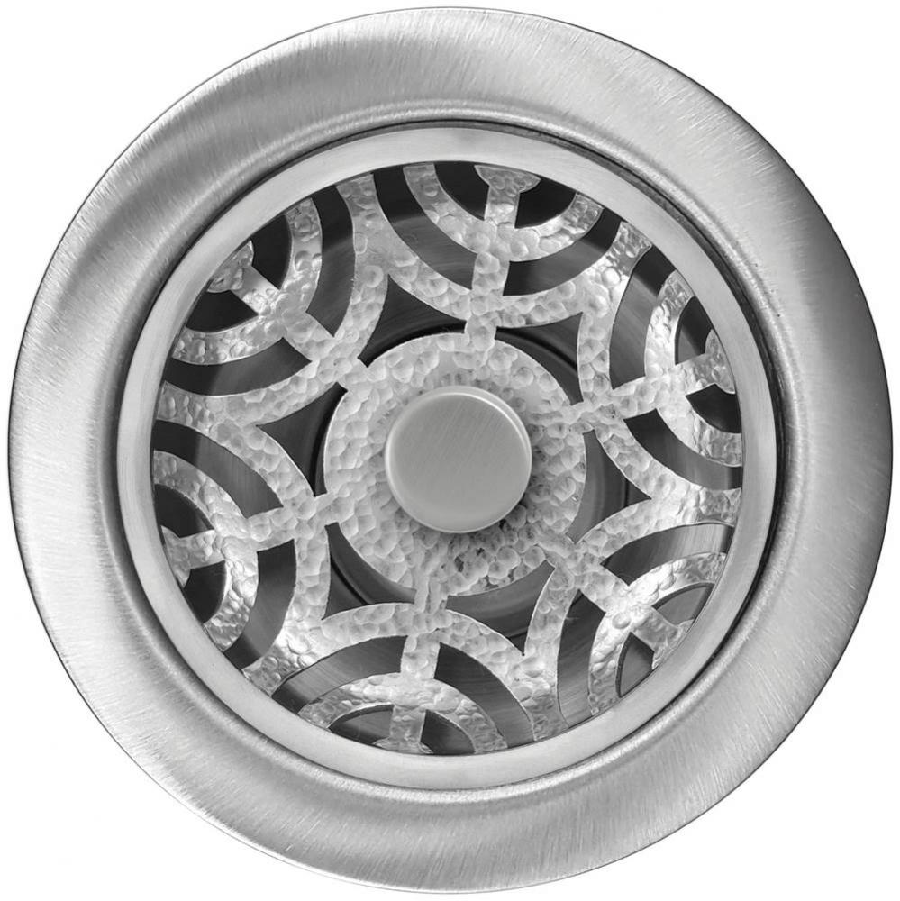 Maze Disposal Flange with Decorative Basket Strainer Stopper