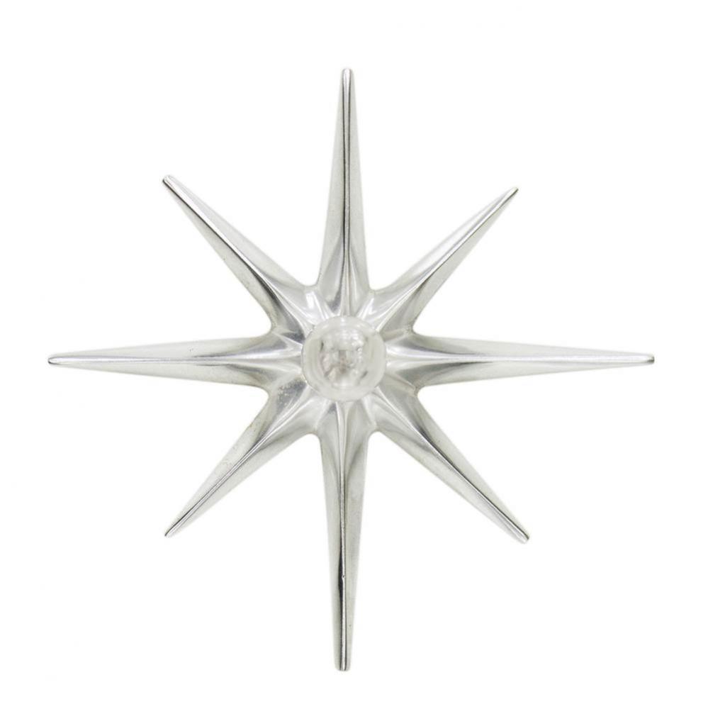 3'' Star Vanity Hardware, Small Nickel Star