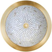 Linkasink CM02 VB - Wok Mosaic Vessel Vintage Brass