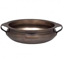 Linkasink B001 AB - Bronze Bowl with Handles