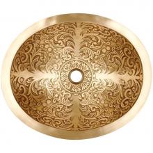 Linkasink B018 VB - Oval Brocade