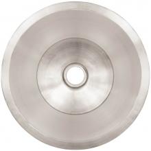 Linkasink CS016 SS - Smooth Small Round Flat Bottom Bar/Utility, 2'' drain opening
