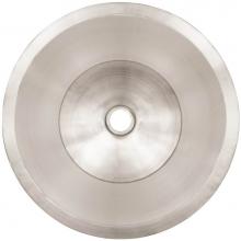 Linkasink CS016A SS - Smooth Small Round Flat Bottom Bar/Utility, 1.5'' drain opening