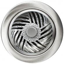 Linkasink D073 SH - Herringbone Disposal Flange with Stopper